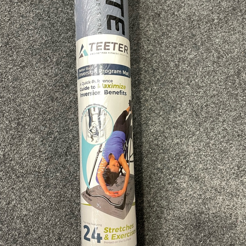* NWT Teeter Better Back Inversion Program Floor Mat - Picture 9 of 11